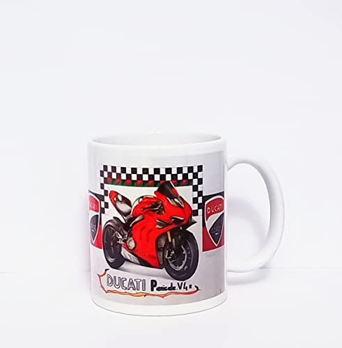 Générique Tazza per moto ducati per tutti gli appassionati di moto, regalo perfetto per piloti, compleanno e per tutte le occasioni