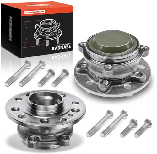 Frankberg 2x Radlager Radlagersatz Vorderachse Mit ABS Magnetring | Kompatibel mit C-Klasse W205 C-Klasse T-Model S205 E-Klasse T-Model S213 Replace# 2053340400 Flansch-Rad ⌀148