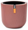 Capi Europe - Pot Boule Groove Colours - 17x15 - Rose - Ouverture Ø15 - Pot pour l'intérieur - BGVPI133