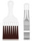 GNHG 2 Pieces Cleaning Brushes, Refrigerator Cleaner, Tumble Dryer Slat Cleaner, Air Conditioning Comb, Metal Slat Evaporator Cooler Repair Tool, Slat Cleaning Brush