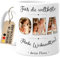 Tassenliebling® Oma Tasse mit Fotos personalisiert - Fototasse mit eigenen Bildern selbst gestalten - Oma Geschenk zum Geburtstag, Muttertag, Weihnachten für die beste