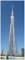 Wallario selbstklebendes Poster - Wolkenkratzer in Dubai, Aufkleber in Premiumqualität, Klebefolie Größe: 50 x 125 cm