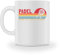 Generisch Padel mehr als nur ein Hobby Paddleball Paddle Tennis Padel - Tasse -M-White