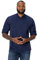 Chef Works Herren Hartford Chef Coat Kochmantel, Marineblau, Medium