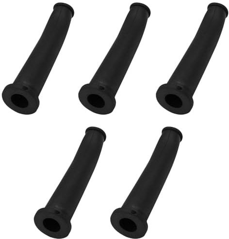 5PCS Rubber Strain Relief Cord Boot Protector, Cord Boot Protector Cable Sleeve, Rubber Power Cable Sleeve, Electric Drill Grinder Boot Covers, Cable Sleeve Hose Rubber 67 * 8mm