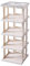 Fruusv Foldable Shoe Rack, Portable Shoe Organizer, Stackable Shoe Storage, Simple Shoe Rack, No Assembly Rack, Multi-Functional Shoe Rack, Portable and Foldable Shoe Organizer for Easy Storage