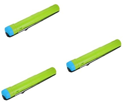 VICASKY 2 Stück 42 Lackierrohr Transport Posterrolle Dokumentenröhre Aufbewahrung von Farbtuben Angelruten-Etui Versandrohre Gartenschlauchtrommel Wandhalterung Plakatröhre Plastik Green