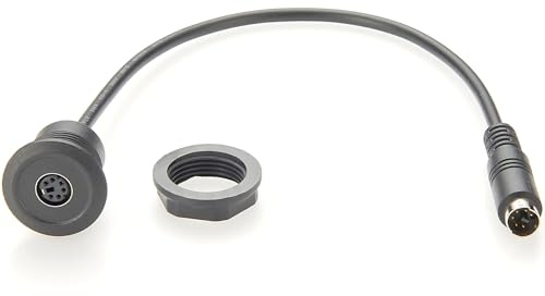 Mini DIN 6Pin Panel Mount Extension Cable,PS2 Mouse Cable, Male to Female