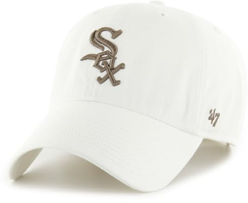 47 Brand Strapback Cap - CLEAN UP Chicago White Sox weiß