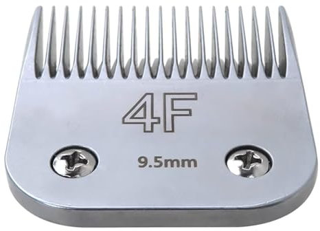 4F Scherklinge, abnehmbare Hundepflege-Klingen für Andis-Hunde-Schermaschinen, Länge 9,5 mm