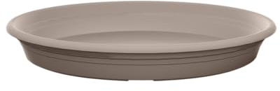 Elho Untersetzer Florus Universal Saucer Round 25 warm taupe L 25,0 B 24,7 H 3,2 LT. 0