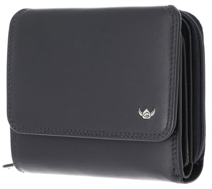 Golden Head Leder Geldbörse Polo RFID Protect RV-Börse 3316 Marineblau dunkelblau