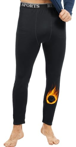 MEETYOO Herren Lange Unterhosen 1/2/3er Pack Kompressionshose Thermounterwäsche Männer Thermo Unterwäsche Skiunterwäsche Funktionsunterwäsche Winter Warme
