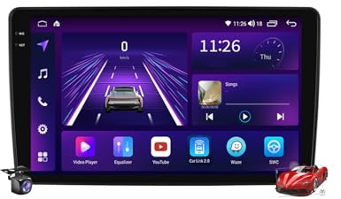 M6 Plus 1,Android 15 Autoradio Stereo Navi mit 4G WiFi Carplay Android Auto für H2/Saturn Vue 2008-2009 Upgrade Touchscreen Sat GPS Navi 9 Zoll Multimedia Video Player FM BT Receiver