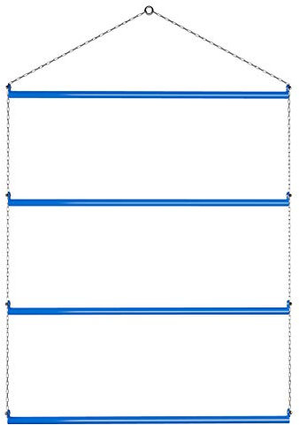Echo Beach Equestrian Blanket Rack 33 (Blue). Suitable for Horse Blankets, Saddle Blankets, Pads & Towels. Extra Wide for Western Saddle Blankets and Horse Blankets.