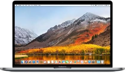 Apple 15.4in MacBook Pro Laptop (Retina, Touch Bar, 2.2GHz 6-Core Intel Core i7, 16GB RAM, 256GB SSD Storage) Space Gray (MR932LL/A) (2018 Model) (Renewed)