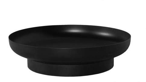 Feuerkorb Feuerschale Pan 1 Garten Gartenfeuer 60 70 80 cm Schwarz Pflanzenschale Terrassenfeuer Auswahl-Pan1-Schwarz E00114-60cm