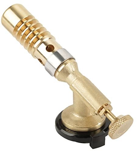 Hyuduo Professional Portable Brass Kitchen Cooking Gas Butane Culinary Torch Welding BBQ Flame Gun Spray Gun Electronic Ignition,Other Welding Equipment and Accessories
