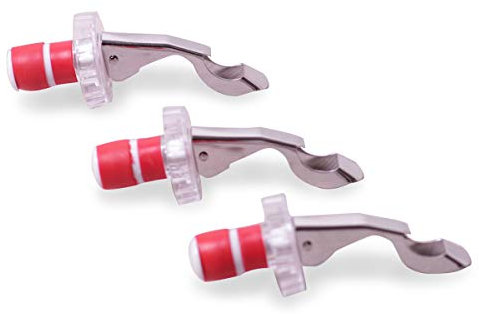 Flaschenverschluss + Flaschenöffner 3 St. Öffner Bier Kapselheber Flaschenstopfen