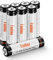 Fanhua Akku AAA wiederaufladbar 600 8er Pack - NiMH AAA Akkus 1,2V Aufladbare Batterien AAA ohne Memory-Effekt für Blitzgerät, Wii, Xbox Controller & Geräte mit hohem Stromverbrauch