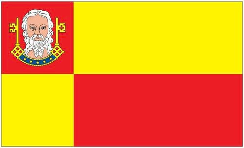Fahne/Flagge Neustadt-Glewe 90 x 150 cm