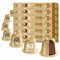La Natura Lifestyle CAFÉ BIO CREMA 60 capsules de café compatibles machines à capsules Nespresso | 100% compostable industriellement | Respectueux de l'environnement |