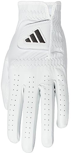 adidas Mens Gloves Leather Gl 23, White/Black, HT6808, LS