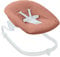 hauck Schonbezug für Babywippen und Newborn Aufsätze Alpha Bouncer Premium, Alpha Bouncer Deluxe, Alpha Bouncer 2in1, Atmungsaktive Musselin Baumwolle, 85 cm x 74 cm x 0,25 cm (Cork)