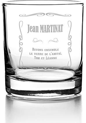CADEAUX.COM - Kit de fabrication de Rhum avec un verre personnalisé - Kit à Offrir - Fête des Pères - Cadeau Papa - Cadeau Fete des Peres - Cadeau Utile - Prêt à Déguster