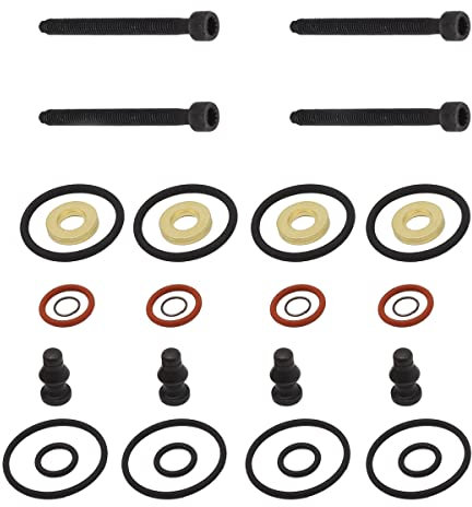 4x Pumpe - Düse - Dichtungssatz für VW 1417010997 TDI +Für VW Dehnschrauben Repsatz Einspritzdüsen Hochwertige Dichtungssätze