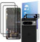 Lot de 2 films de protection d'écran en verre trempé pour Google Pixel 8 Pro [Anti-rayures] [Anti-rayures] [Résistant aux chutes] [Ultra HD] [Sans bulles] [Installation facile] Film de protection