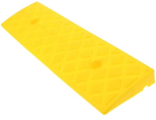 Healvian Schwellenrampe Breite Rollstuhlrampe Roller rutschfeste Schwellenrampe Aus Massivem Kunststoff Schneidbare Rampenunterlage Für Türen Einfahrten Badezimmertüren