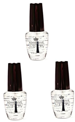 Housoutil 3pcs Lace Wig Adhesive Glue No Nails Adhesive Extra Strong for Hair Bonding Invisible Bonding Glue for Hair
