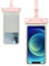 Handytaschenhalter, wasserdichte Hülle für Handy | Klarsichthülle für Telefon,IPX8 wasserdicht, inklusive Trageband, Handytasche für Park, Schwimmen, Urlaub, Unterwasserfotos,