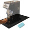 47.5x29.7cm Kaffeevollautomat Unterlage, Anti-Rutsch Silikonmatte, Abtropfmatte Geschirr, Schwarz Abtropfmatte, Silikon Matte Unter Kaffeemaschine mit Tuch, Saugfähige Abtropfmatte für Kaffee