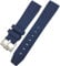 kongsou Kautschukarmband Für Rolex Submariner Hulk GMT Milgauss Yacht Master Deepsea Armband 19mm 20mm 21mm 22mm(Blue,22mm)
