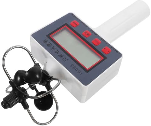 OSOLADY Windmesser Luftstromsensor Luftgeschwindigkeitsmessung Luftgeschwindigkeitsmesser Windsensor Luftmassenmesser Windgeschwindigkeit Des Anemometers Plastik