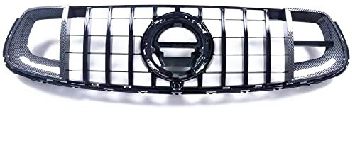 PUNICS Frontgrill Kompatibel Mit Mercedes Für Benz Für W253 X253 GLC GLC300 GLC43 AMG 2020 2021 2022. Frontgrill, Obere Stoßstange, Haube, Lüftungsgitter, Auto-Kühlergitter