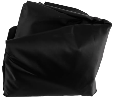 Ieron Dreieckige Stallabdeckung 210D Thermo-Stallabdeckung Hasenstall-Abdeckung Stall mit Spitzfenster Kaninchenkäfig-Abdeckung für den Winter 180x52x86cm Schwarz