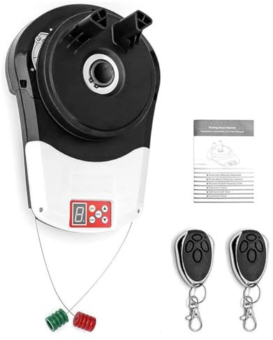ALSUP Porte Enroulable Automatique Porte Enroulable Commerciale pour Garage avec télécommande Porte Enroulable électrique pour Garage Entrepôt Magasin Grange Ferme