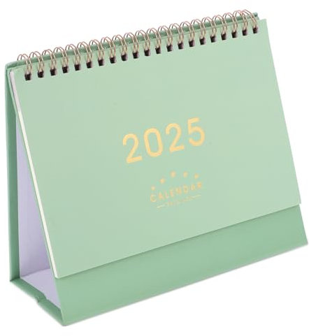 Operitacx Tischkalender Steh-klappkalender Monatskalender Kalendertasche Tageskalender Dekorativer Monats-tischkalender