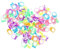 DECHOUS 1 Jeu Kits De Bagues Pour Enfants Bagues Jouets De Fête Breloques Roses Bagues Pour Filles Bagues Pour Tout-Petits Décorations De Bagues Pour Tout-Petits 100 pièces