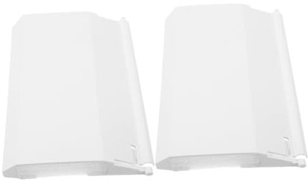 TOYANDONA 2 Pièces déflecteur d'écumoire volet d'écumoire de Piscine abattant de Porte Skimmer Piscine volet de Porte du Skimmer pièces d'écumoire de Piscine PVC Blanche