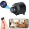 RANBENKY Mini Camera 1080P HD Wireless Small Security Cameras for Indoor Use - Nanny Cam with Night Vision, Motion Detection and App Control for Home Security