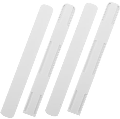 HAMPPLIES 4 Pièces Rail De Tiroir Coulissant Autocollant 10.39In Pour Boîte De Rangement Et Meuble Guide De Tiroir Robuste Pour Cuisine Et Chambre