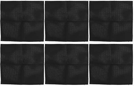 Baxnore Tela de Punto de Cruz Malla Tejida 11CT M Rejilla Tela de Hilo de 3 Hilos Herramienta de Alfombra DIY Tela de Algodón de Negra para Proyectos de Punto y Punto de Cruz Hech (027 estilo 6