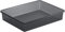 Rotho Linus Aufbewahrungsschale A4, Kunststoff (PP) BPA-frei, anthrazit, A4 (34,5 x 27,0 x 6,0 cm)