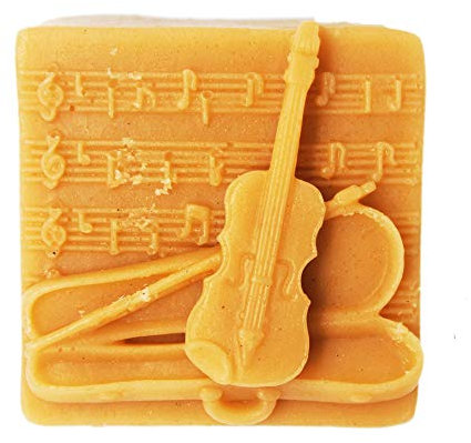 LC violin Silicone Moulds Handmade Soap Molds Silicone Soap Mould Soap DIY Mold Cake Molds