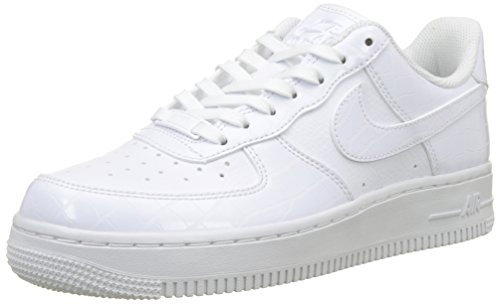 Nike Damen WMNS Air Force 1 '07 ESS Sneakers, Weiß (White/White/White 100), 44.5 EU