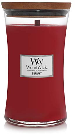 Ellipsenförmige WoodWick Trilogy-Duftkerze mit knisterndem Docht, Sun Ripened Berries, bis zu 50 Stunden Brenndauer